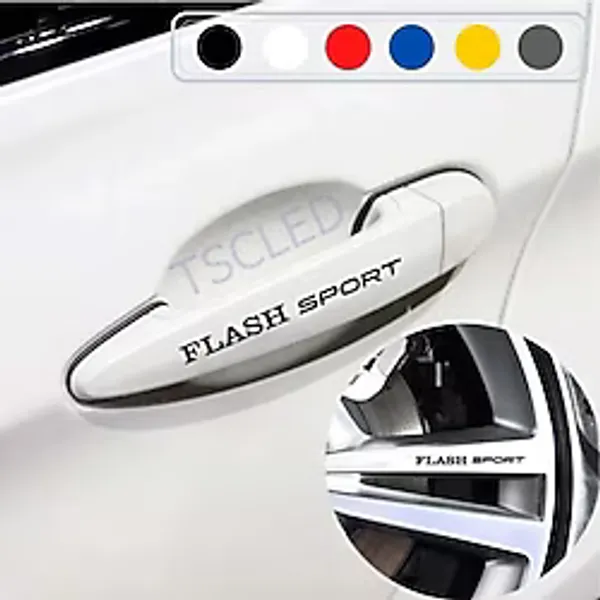 Oto Flash için Kapı Kolu Jant Sticker