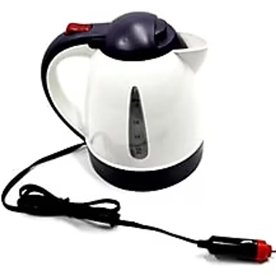 Oto Kettle Su Isıtıcı Termostatlı 12 Volt 1 Litre Çakmaklık Girişli