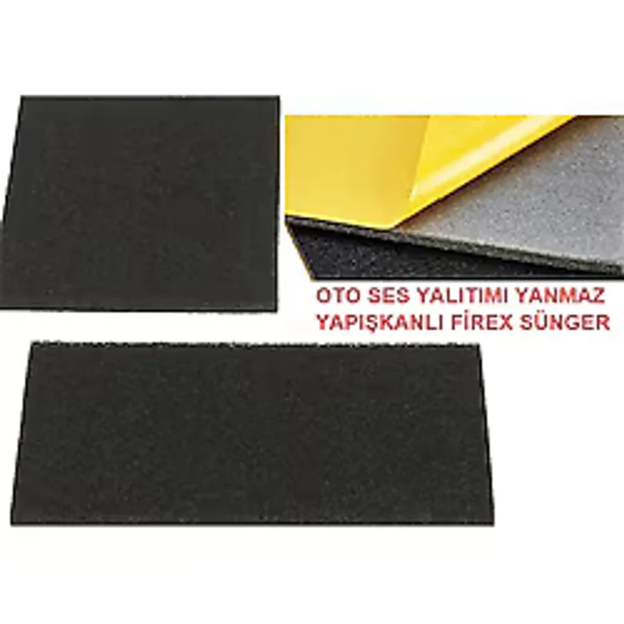 Oto Ses Isı Yalıtım Firex Sünger Yapışkanlı