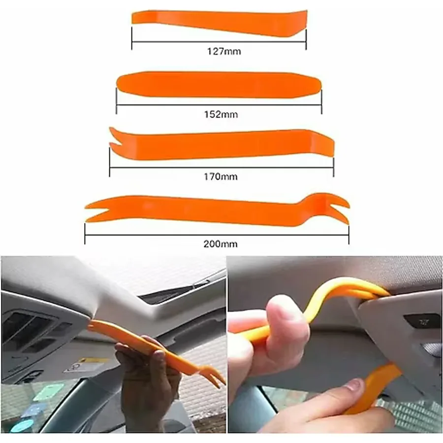 Oto Teyp Döşeme Trim Sökme Kapı Döşeme Trim Sökme Aparatı 4'lü Set