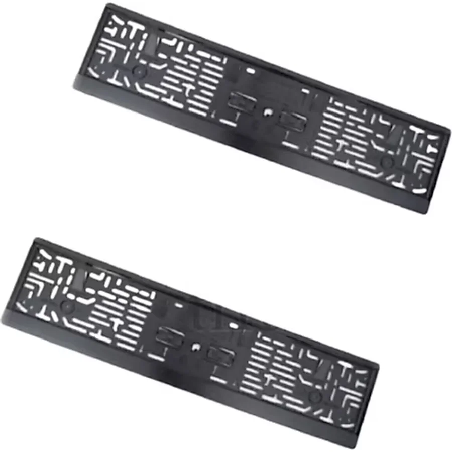 otodemir Plaka Tüv Ince Parlak Siyah Plakalık Araba Plaka Çerçevesi 1 Adet Siyah Pianoblack Bekaks