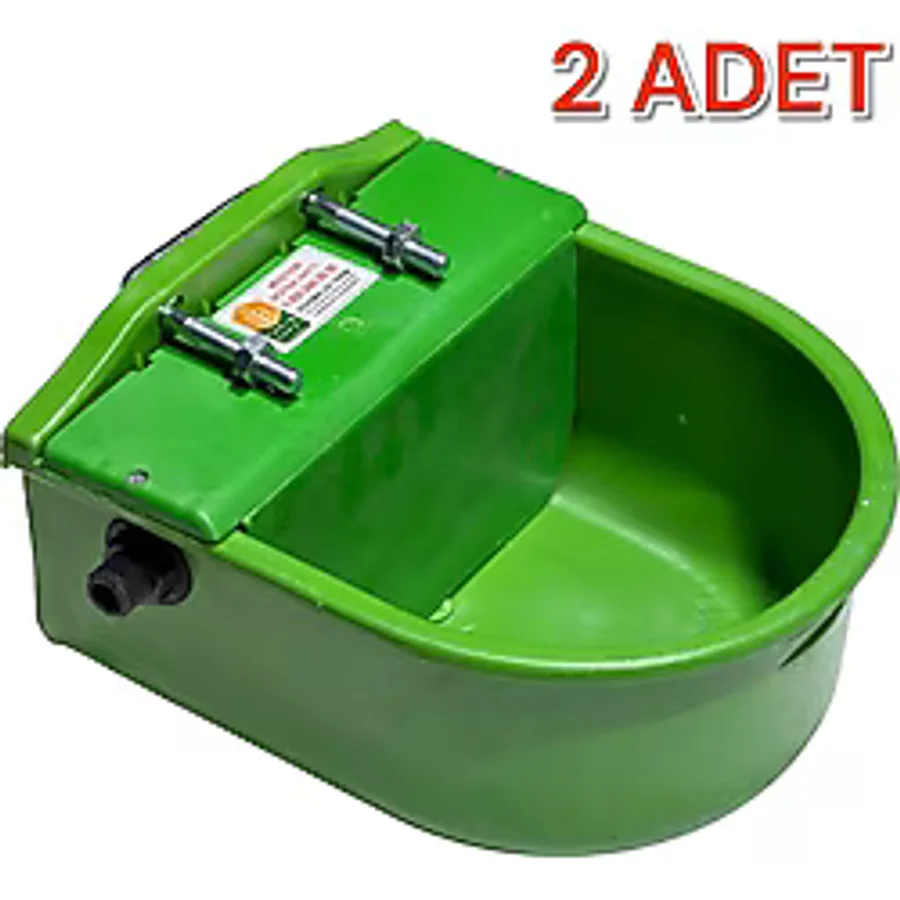 Otomatik Şamandıralı 4 Litre Plastik Hayvan Suluğu-2 Adet