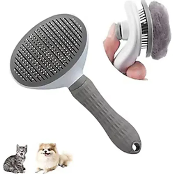 Otomatik Temizlenen Kedi Köpek Tarağı