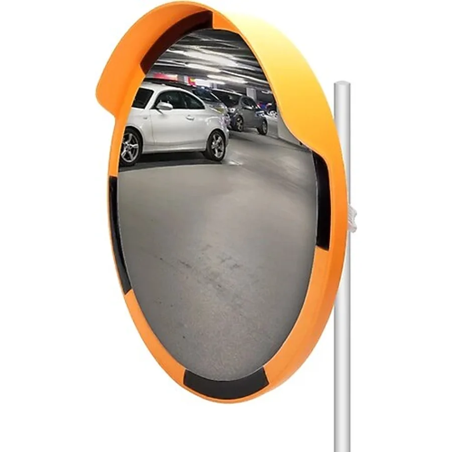Otopark Çıkış Aynası Trafik Ayna Direği Seti Trafik Güvenlik Aynası 80 Cm 3M Ayna Direği