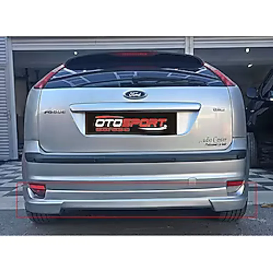 OtoSport Ford Focus 2 Hb Arka Tampon Eki Fiberglass Boyasız