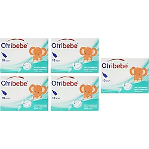 Otribebe Nazal Burun Aspiratörü 10'lu 5 Paket Yedek Uç