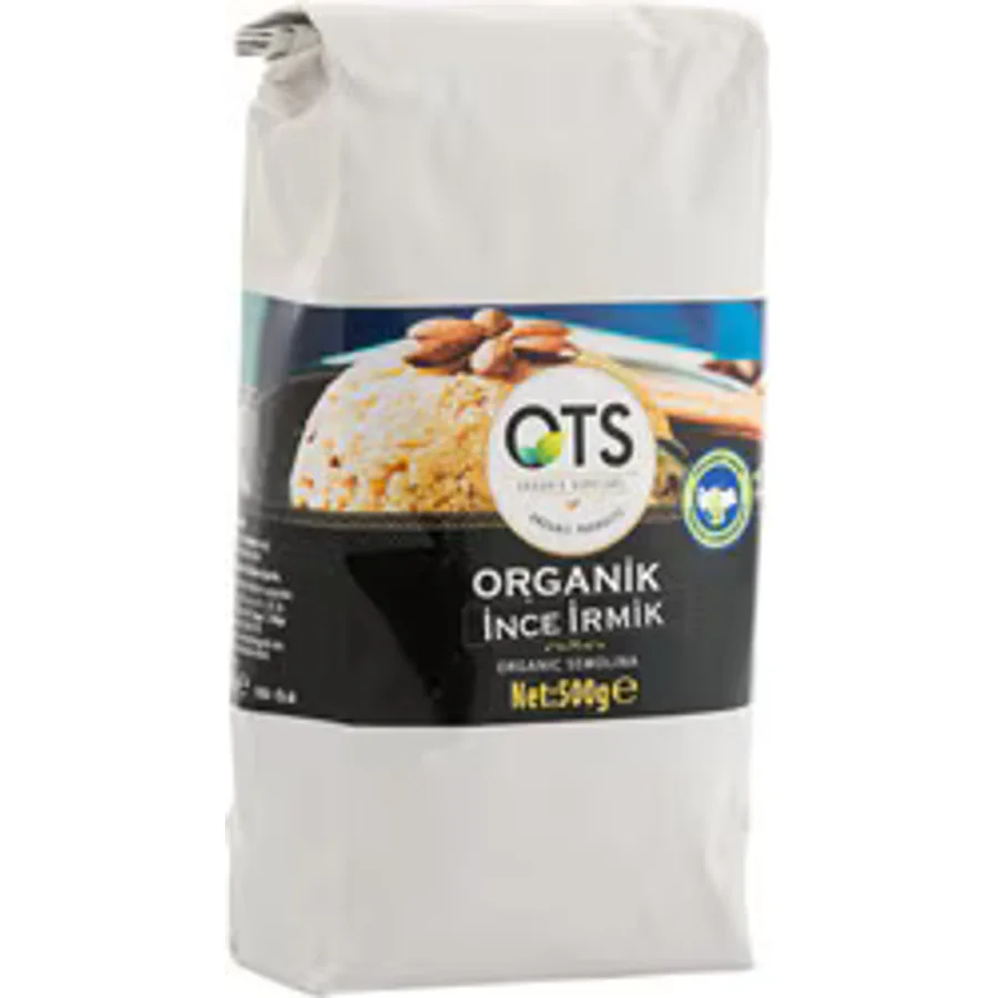 OTS Organik 500 gr İnce İrmik