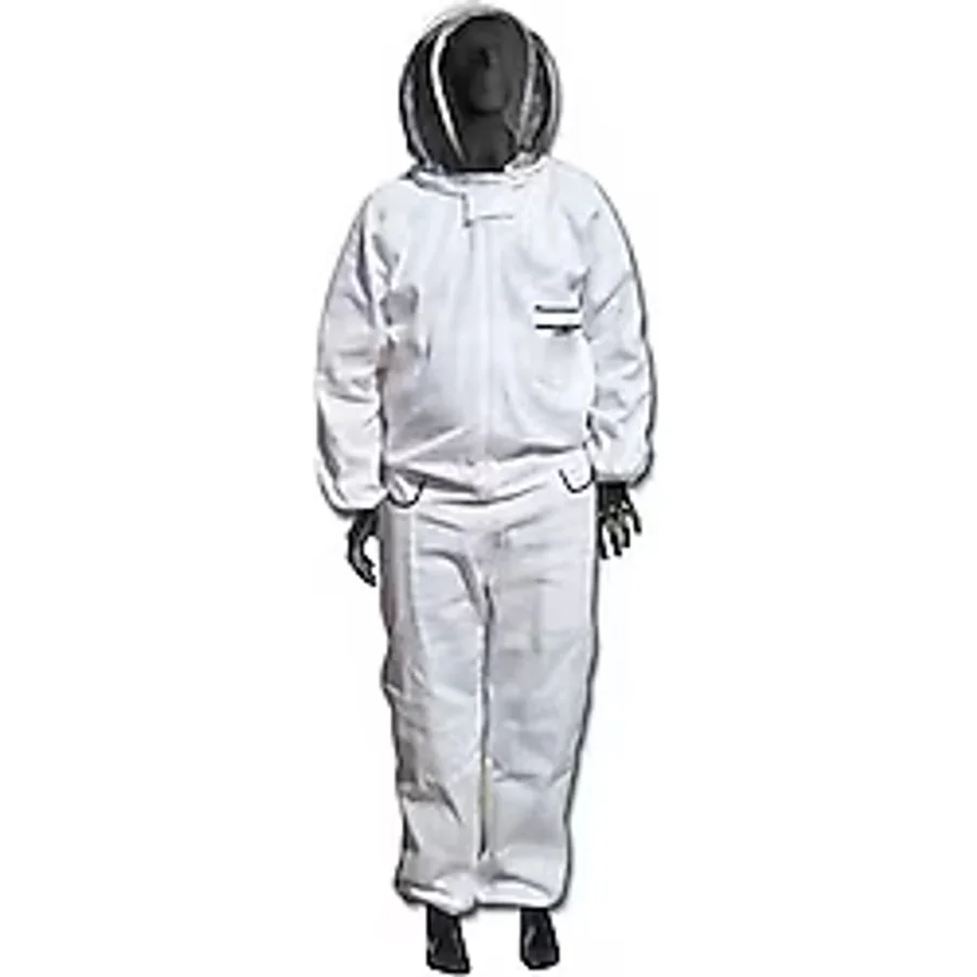Oval Başlıklı Arıcı Tulumu XL Beden