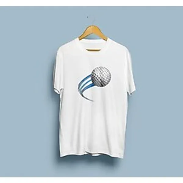 Oversize Golf Topu 2 Tasarım Unisex T-Shirt