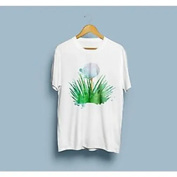 Oversize Golf Topu Tasarım Unisex T-Shirt