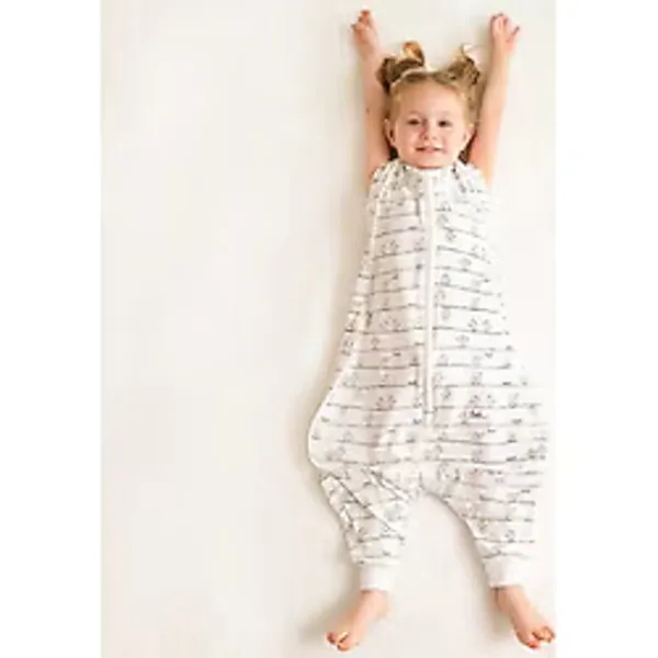Owli Uyku Gurusu 0.3 Tog Early Birds Krem Rengi Kundak/Uyku Tulumu 0-36 Ay Yumuşak Pamuklu Tasarım - 0 - 9 Ay
