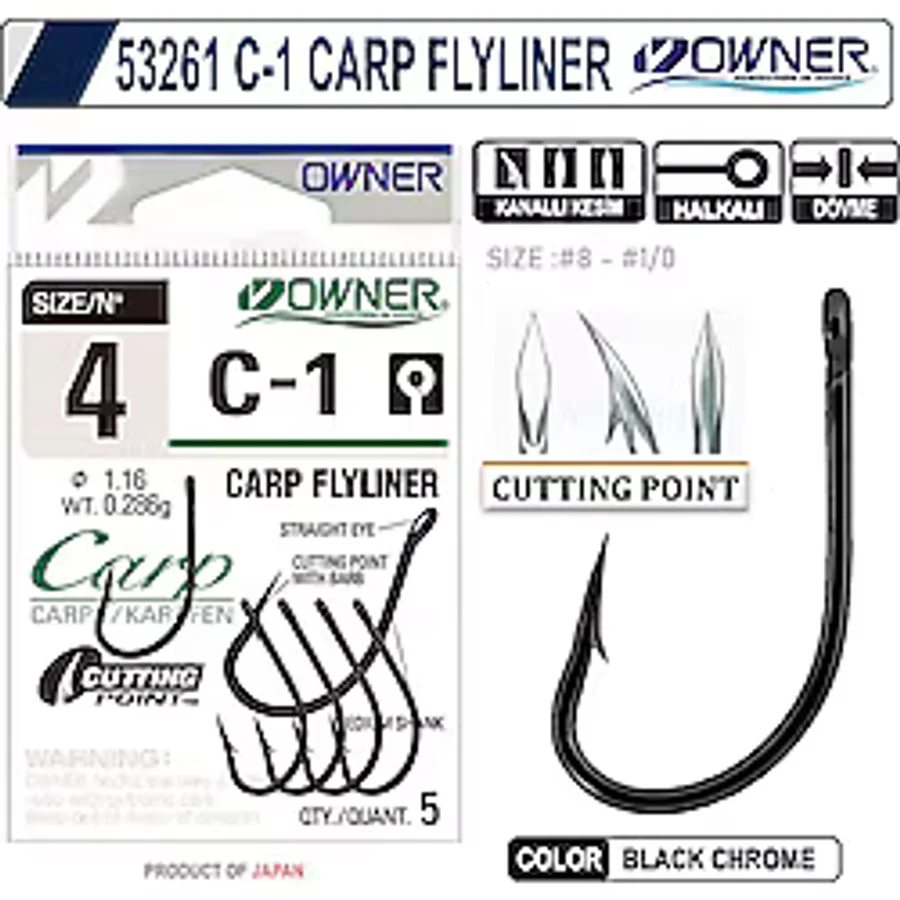 Owner 53261 C-1 Carp Flylıner