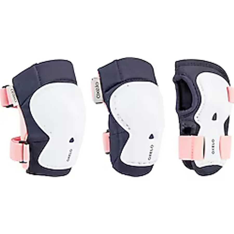 Oxelo Çocuk Paten / Kaykay / Scooter 3X2 Destek Seti - Pembe - Play Decathlon