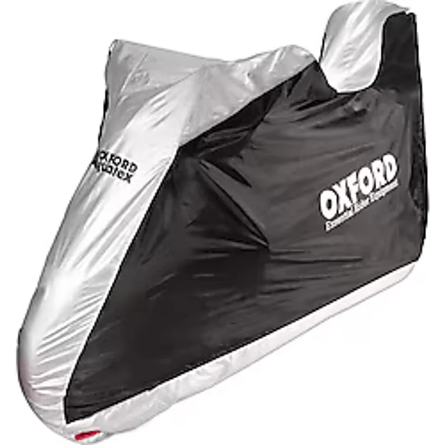 Oxford Motosiklet Aquatex Arka Çantali Kilif Small Siyah-Gri Cv201