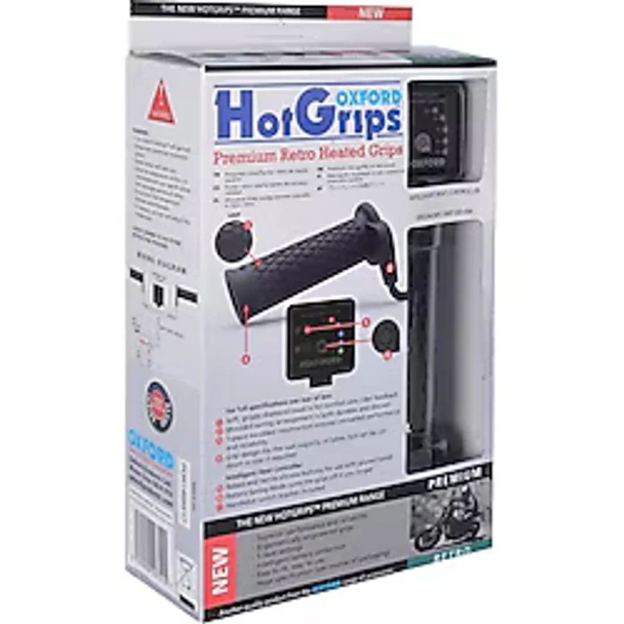 Oxford Motosiklet Hotgrips Premium Retro Elcik Isitma El693