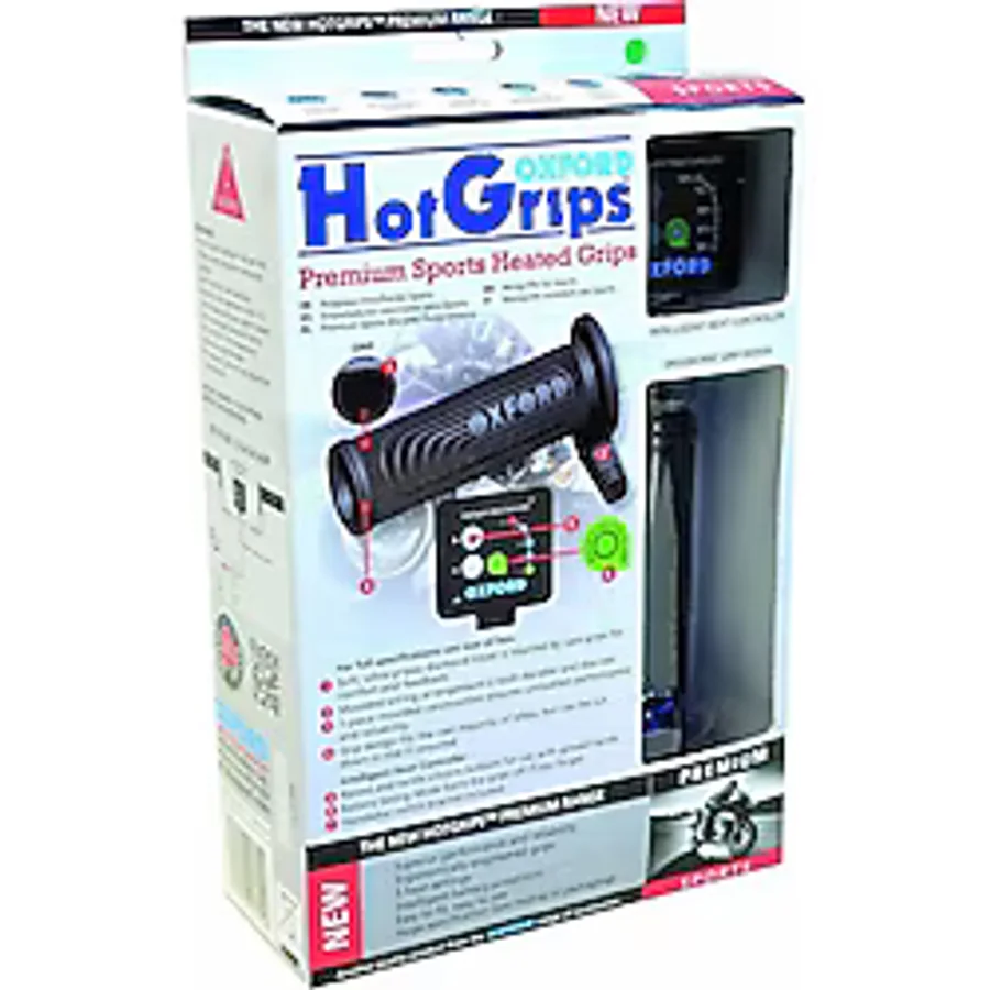 Oxford Motosiklet Hotgrips Premium Sports Elcik Isitma Of692