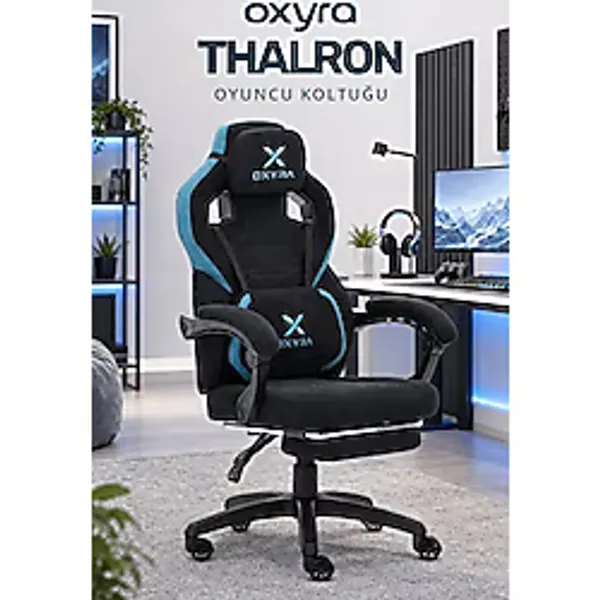 OXYRA Thalron Oyuncu Koltuğu Siyah