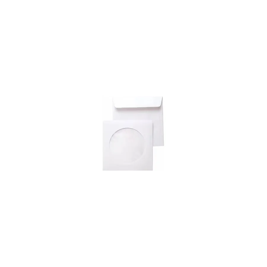 Oyal Zarf CD 12.5x12.5 90 Gr Beyaz Pencereli - 100 adet