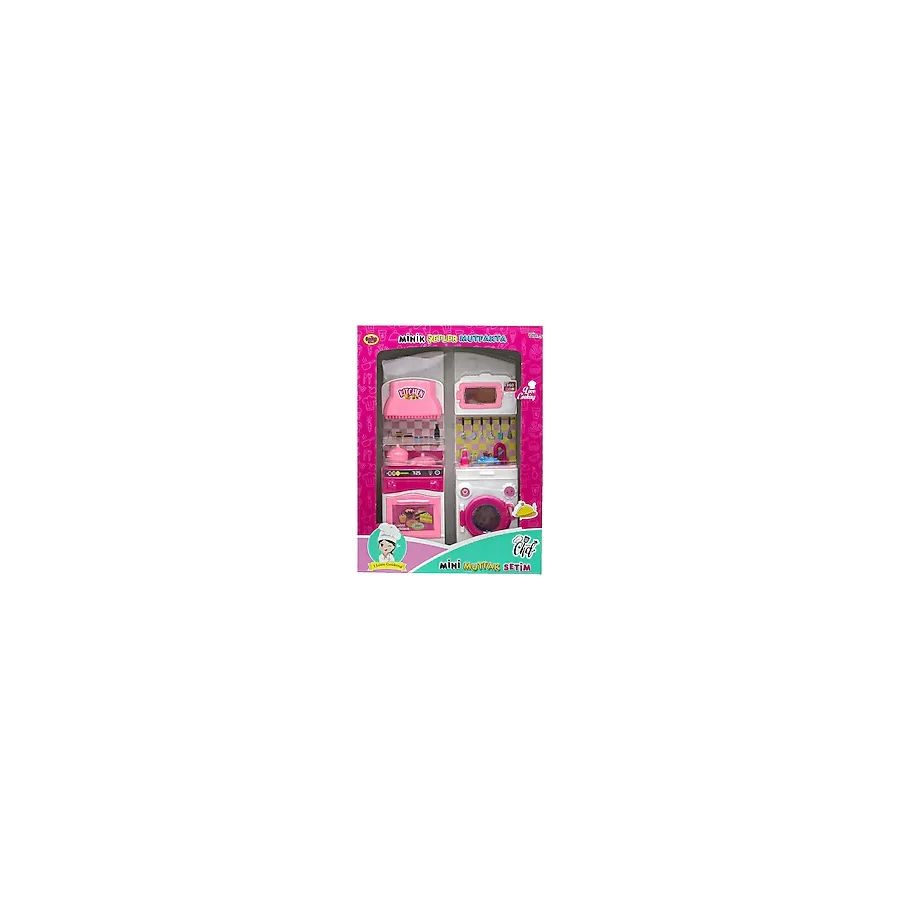 Oydaş Oyuncak Minik Şefler Mutfakta Fırın ve Çamaşır Makinesi 2'li Set 02358
