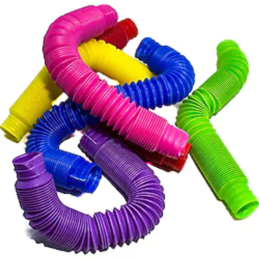 Oyuncak Esnek Boru Pop Tubes Sevimli Borular 6'lı Set