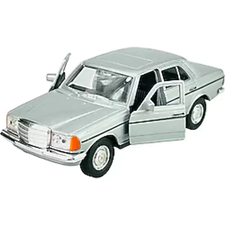 Oyuncak Metal Model Araba 1/36 Çek Bırak Gri Mercedes W123
