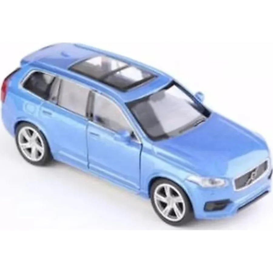 Oyuncak Metal Model Araba 1/36 Çek Bırak Mavi Volvo Xc90