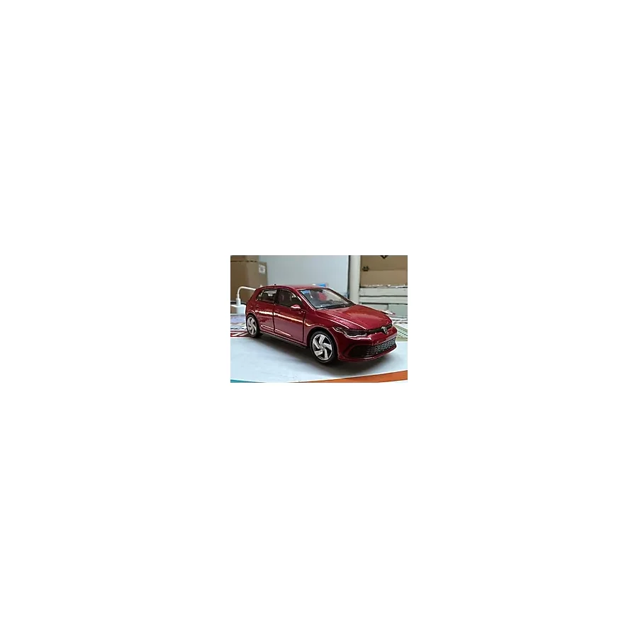 Oyuncak Metal Model Araba 1/36 Çek Bırak Vw Golf 8 Gtı Kırmızı