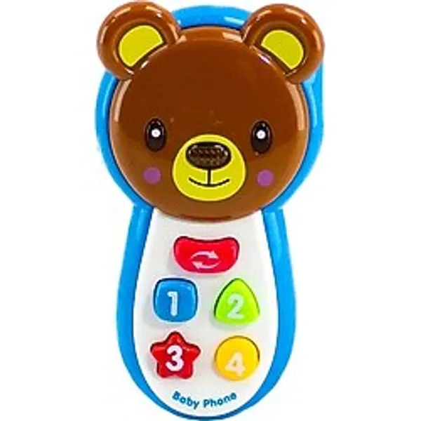 Oyuncak Telefon Sevimli Ayıcık Işıklı Sesli