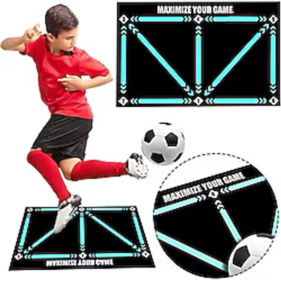 OyuncakZade Futbol Eğitim Antrenman Oyun Halısı Kaymaz Taban Katlanabilir İç ve Dış Mekan