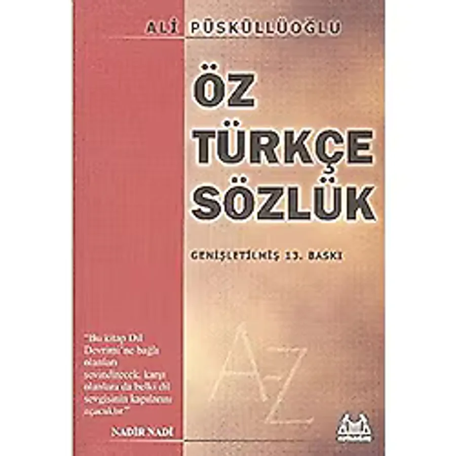 ÖZ TÜRKÇE SÖZLÜK