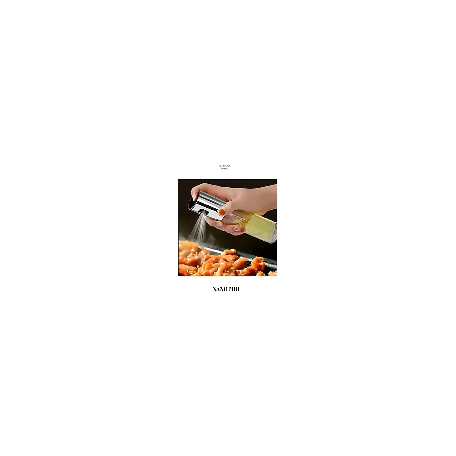 Özbience 100 ml Cam Sprey Şişesi, Sirke, Yağ, Barbekü ve Sos Püskürtücü - Seçenek 1