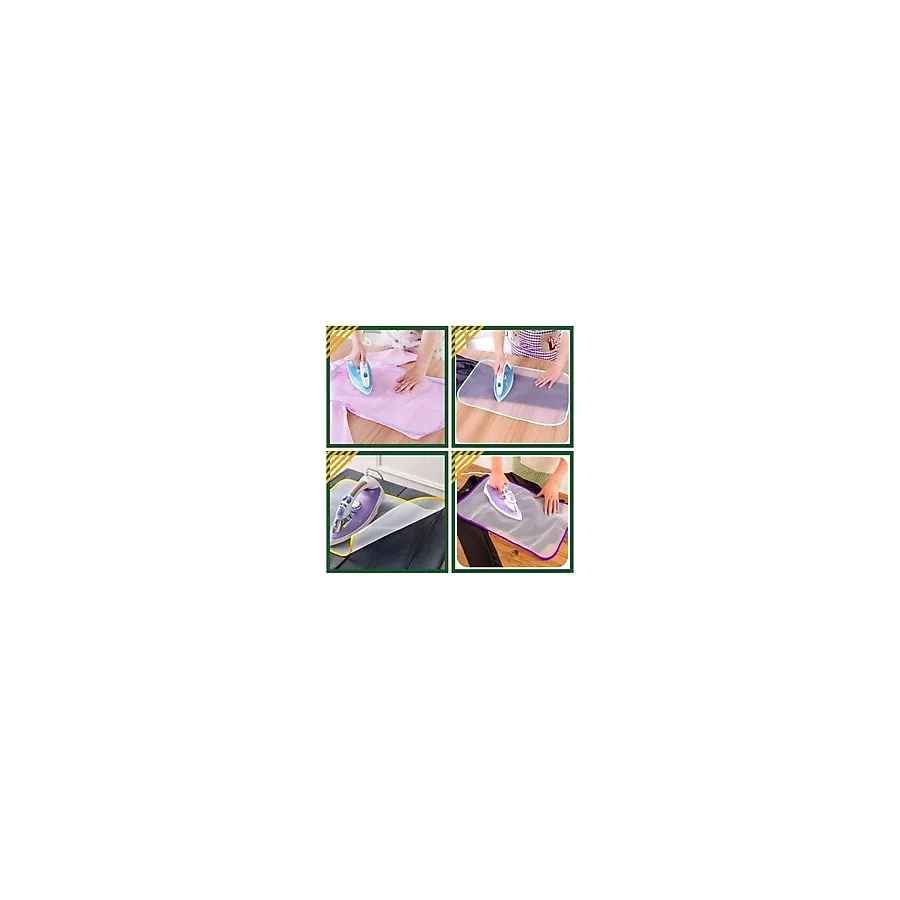 Özbience Isıya Dayanıklı Hassas Kumaşlar İçin Ütü Filesi 48X29 cm - Ahşap - Beyaz - Seçenek 1