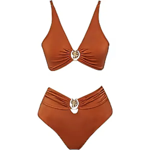 Özel Tasarım Yüksek Bel Bikini Takım