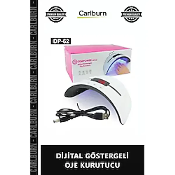 Özel Üretim Kalıcı Oje Led Lamba Hızlı Kurutma Makinesi Profesyonel Dijital Göstergeli Oje Kurutucu