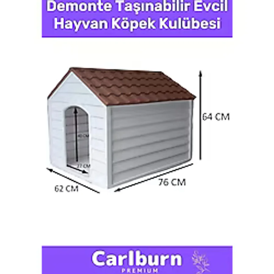Özel Üretim Portatif Demonte Kolay Kurulum Taşınabilir Bahçe Ev Yazlık Evcil Hayvan Köpek Kulübesi
