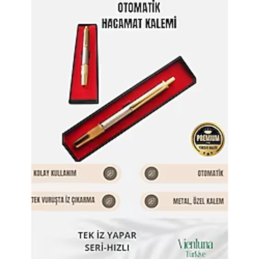 Özel Üretim Profesyonel Seri Kutulu Hassas Bölge Rahat Metal Gövde Dayanıklı Hacamat Kalemi 1 Adet