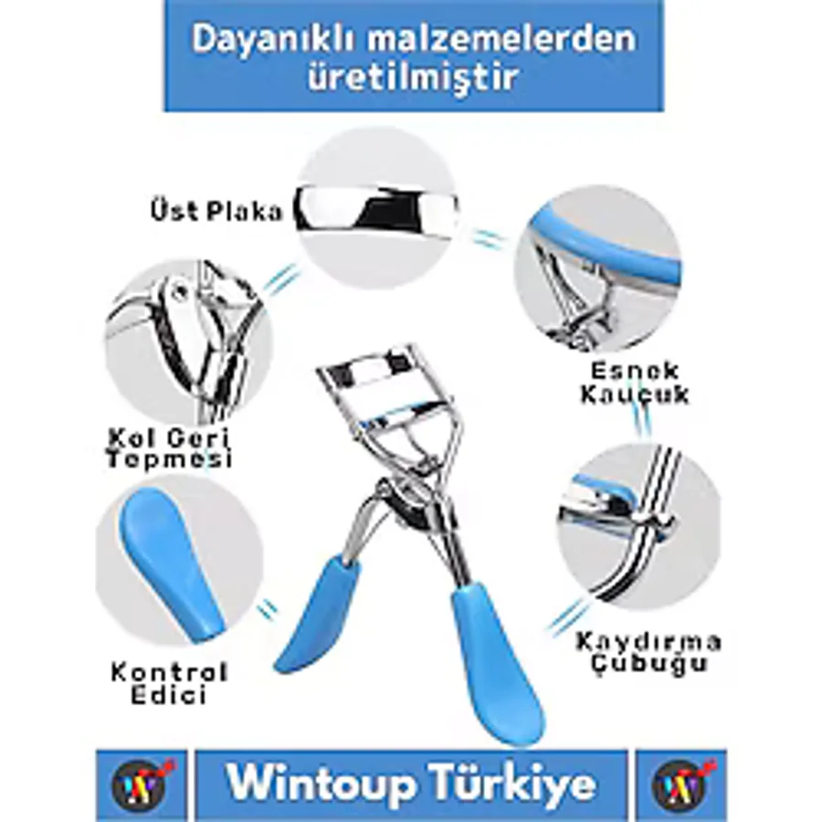 Özel Üretim Yüksek Kaliteli Hassas Kullanım Yüz Bakım Göz Makyaj Kirpik Kıvırıcı Eyelash Curler