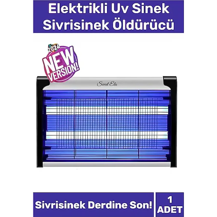 Özel Üretim Yükseltmiş Güç Çift Florasan Elektrikli UV Sinek Öldürücü