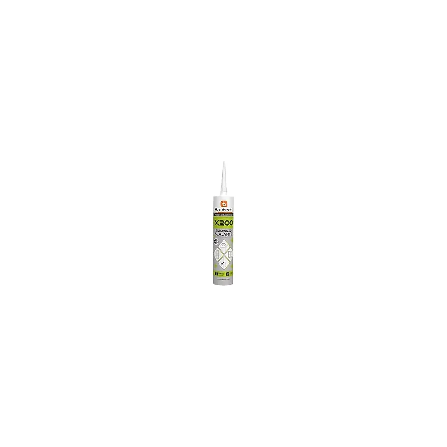 ÖZFIRAT PVC Yapı Silikonize Mastik Beyaz 500 gr Bautech (24 Adet) Boyanabilir Sızdırmazlık ve Dolgu Macunu Kapı, Pencere, PVC Kenarları, Duvar Aralıkları İçin Profesyonel Kullanım