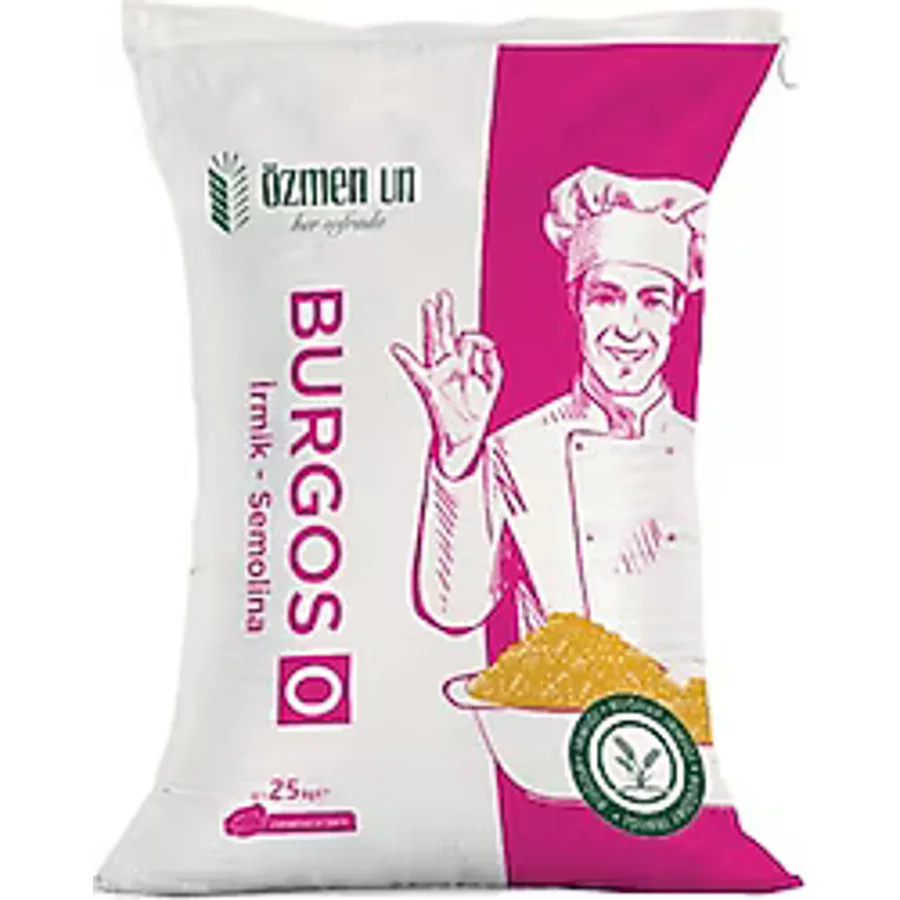 Özmen Burgos 0 Semolina İrmik 25 kg