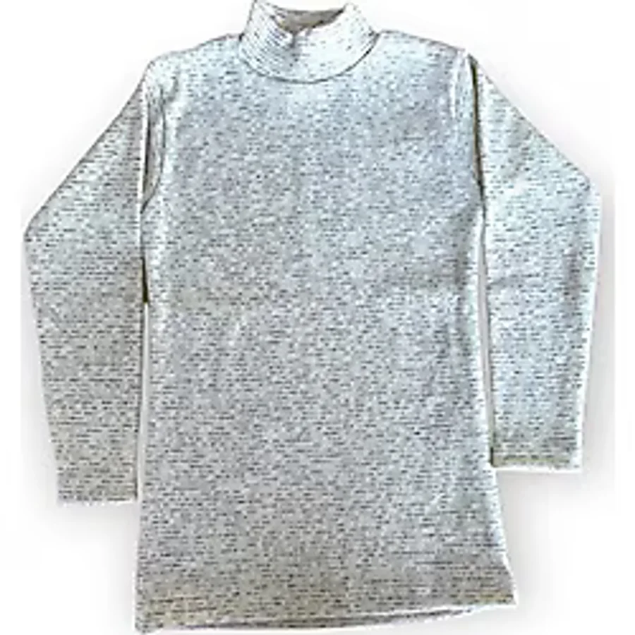 Özmiraç Balıkçı Yaka Uzun Kollu Çocuk Body/Unisex (Krem, 6 Yaş)