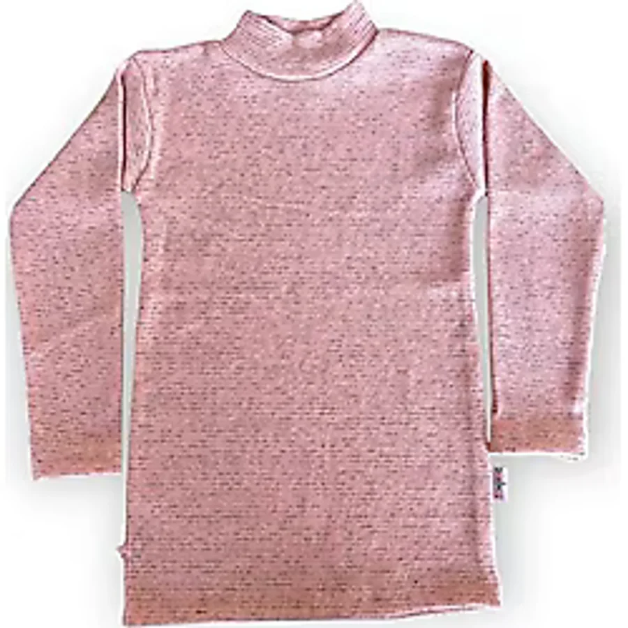 Özmiraç Balıkçı Yaka Uzun Kollu Çocuk Body/Unisex (Somon, 9 Yaş)