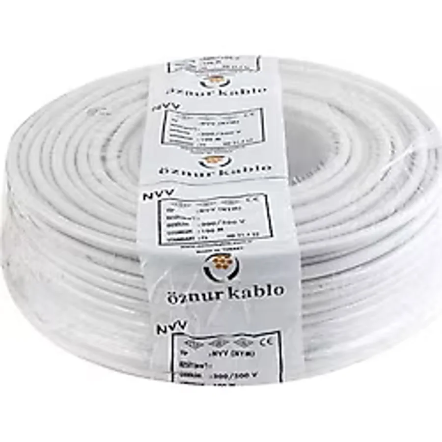 Öznur 2x1,5 Mm2 Nym Antigron Kablo 100 Mt