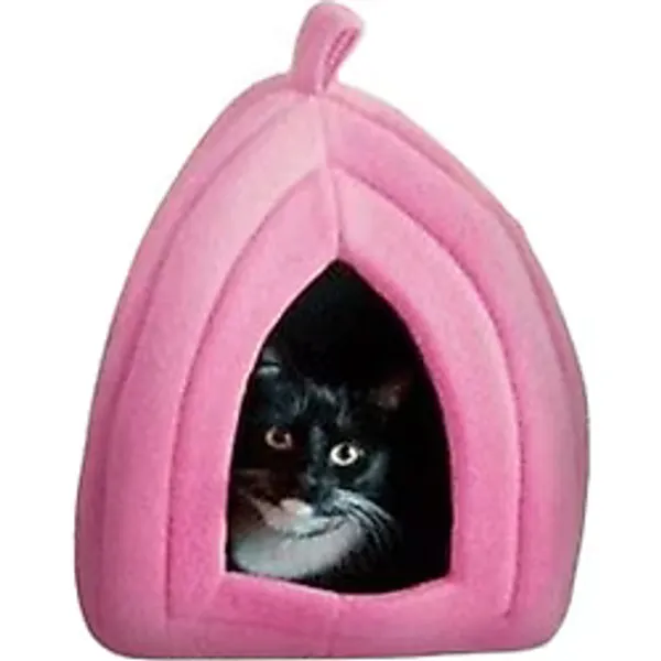 Öztekinler Pet Hut Polar Kedi ve Köpek Yatağı - Pembe