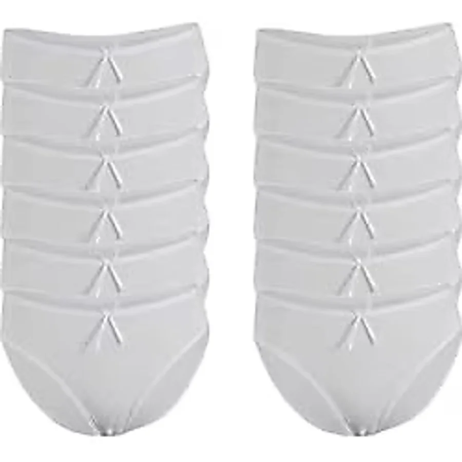 Özten Kadın 12'li Paket Bambu Bikini Külot