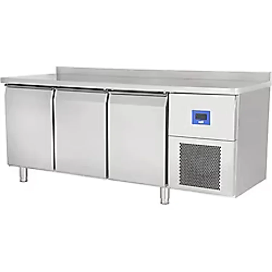 Öztiryakiler 3 Inox Kapılı Yatay Tip Buzdolabı, Ta 360 Nmv