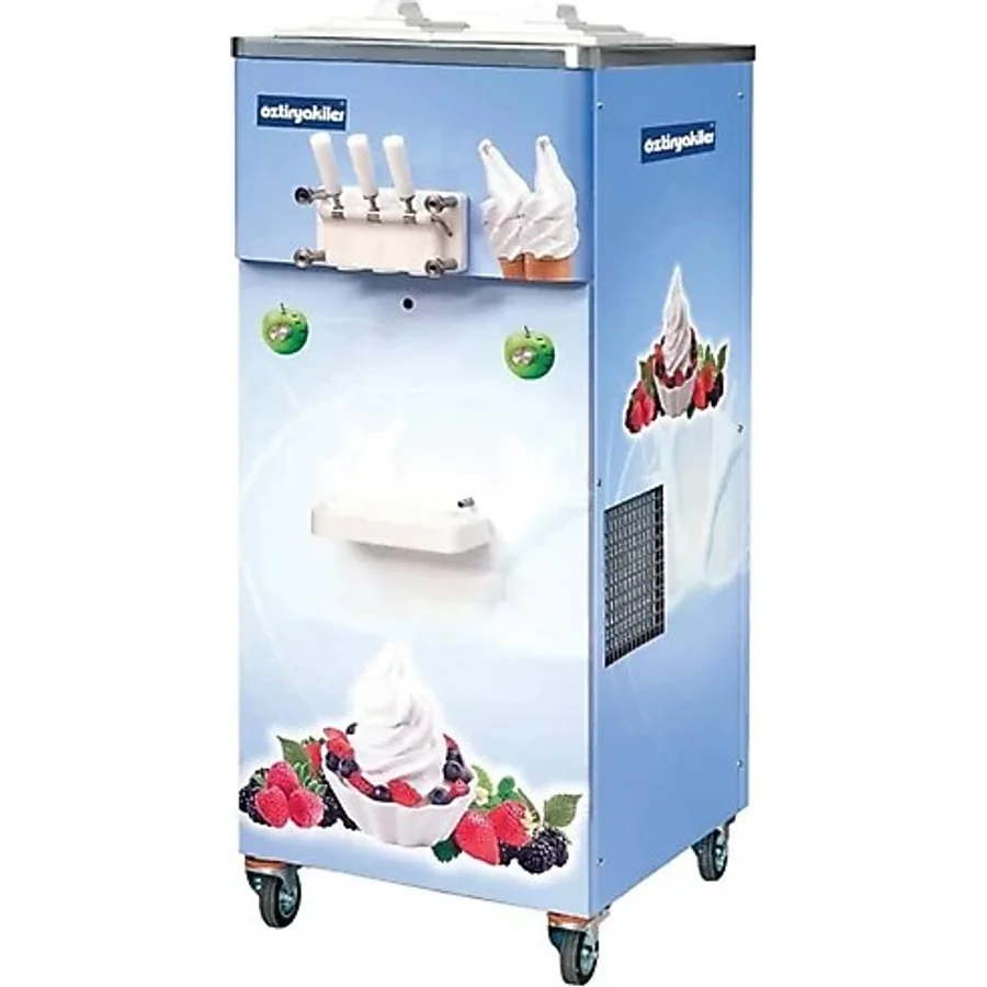 Öztiryakiler 3 Kollu Dondurma Makinesi, 2x15 Lt