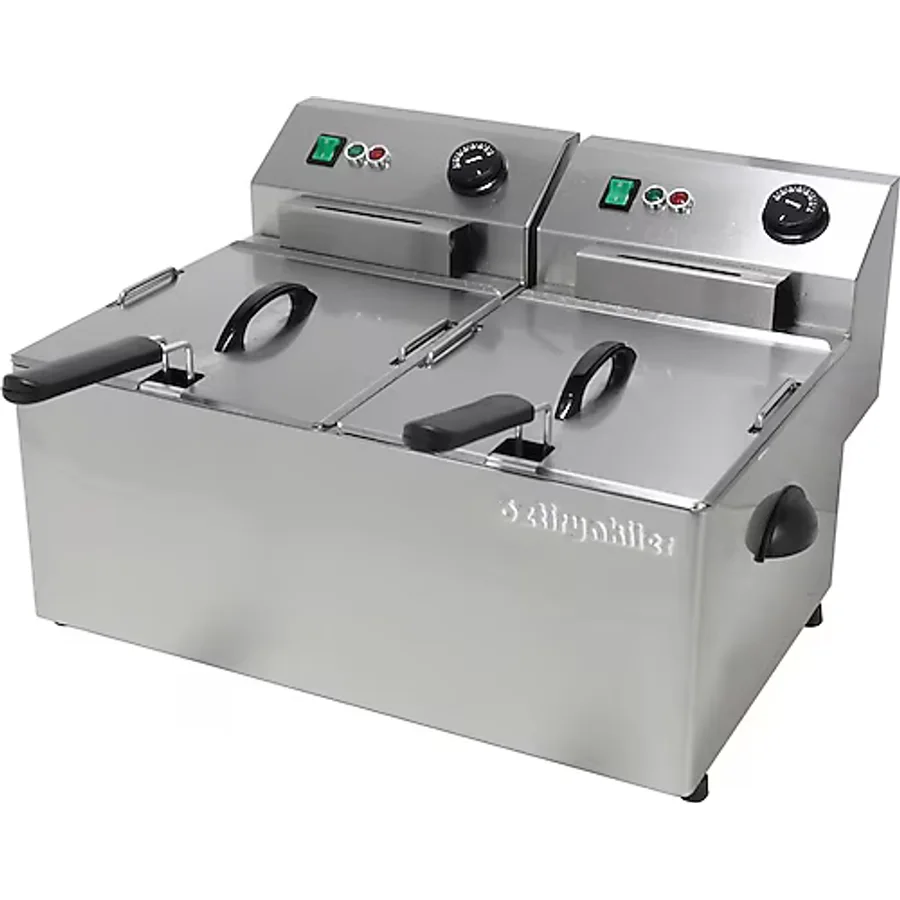 Öztiryakiler EF8D 8+8 lt Elektrikli Endüstriyel Fritöz