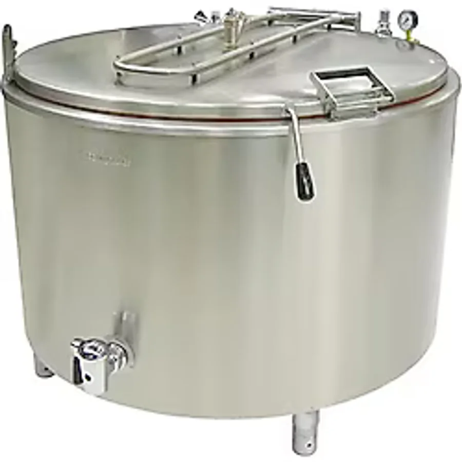 Öztiryakiler Kazan Krom Çelik Buharlı 400 Litre