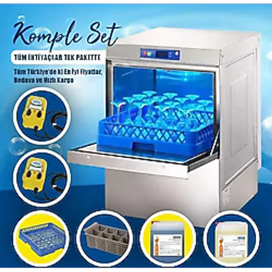 Öztiryakiler Oby 500 Bulaşık Makinesi Komple Set